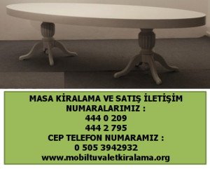 en kaliteli masa kiralama