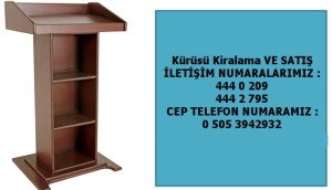 en ucuz kürsü kiralama