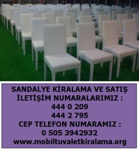 en ucuz sandalye kiralama