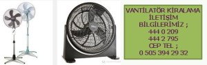 en ucuz vantilatör kiralaöa