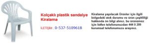 kolçaklı plastik sandalye kiralama